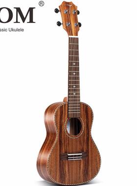 Tom尤克里里成人儿童初学者相思木旅行小吉他进口琴弦 26英寸TUT7