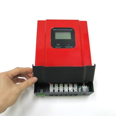 太阳能控制器mppt通用型12v24v36v48v60a全自动家用锂电池充电器