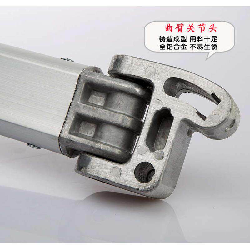 遮阳棚伸缩臂雨棚配件伸缩曲臂铝合金遮阳篷手臂铝臂户外雨篷配件