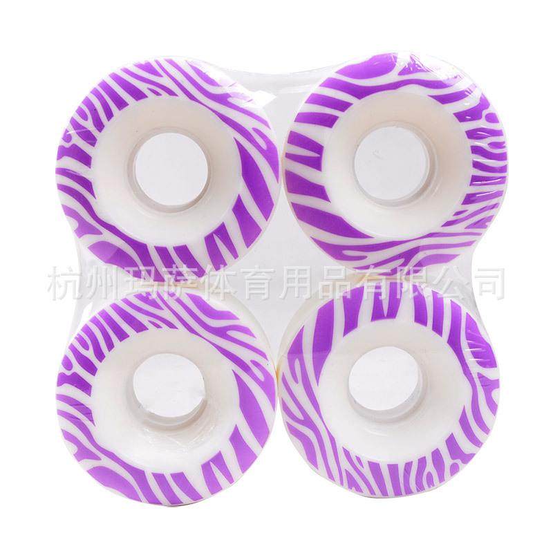 UGIN双翘滑板专业刷街轮 高回弹轮子55*32 滑板轮子MS2406