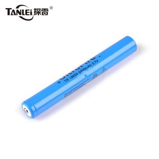 厂家现货18650锂电池加长3.7v大容量防爆手电筒2节并联电池组