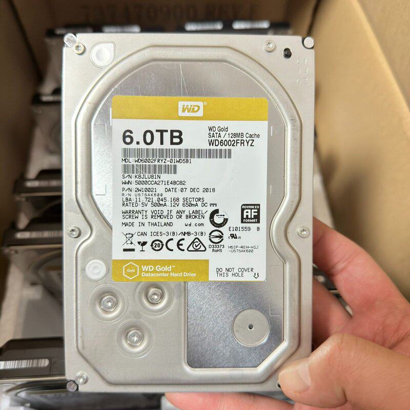 议价西数6TB金台式机械硬WD6002FRYZ,720
