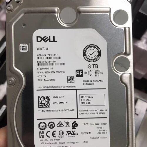 议价ST8000NM0185，0M40TH 7.2K超快转