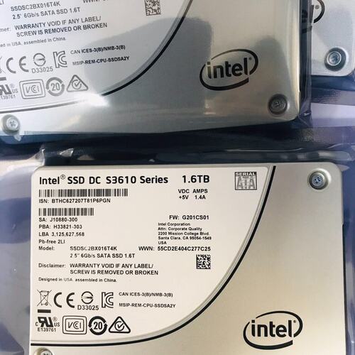 议价S3610 1.6T 固态硬mlc颗粒企业级SSD健