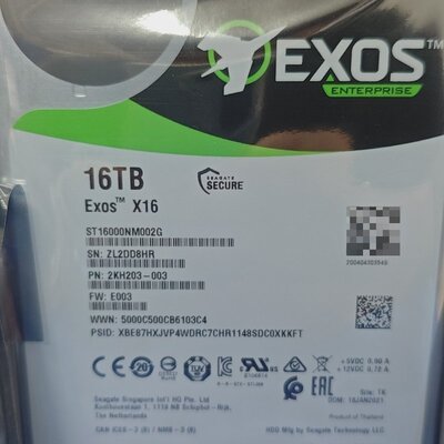 议价成色 银河ST16000NM002G 16T SA