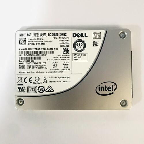 议价S4600 960G SSD，型号SSDSC2KG960