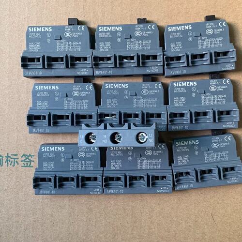 议价正品3RV6901-1D 断路器辅助触点，1开1闭