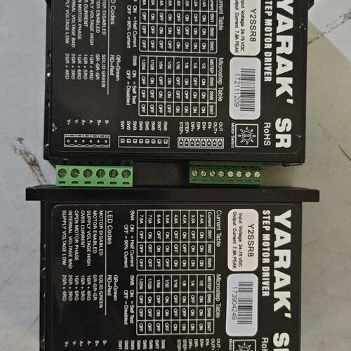 议价YARAK信浓二相步进电机驱动器Y2SSR8，实物实