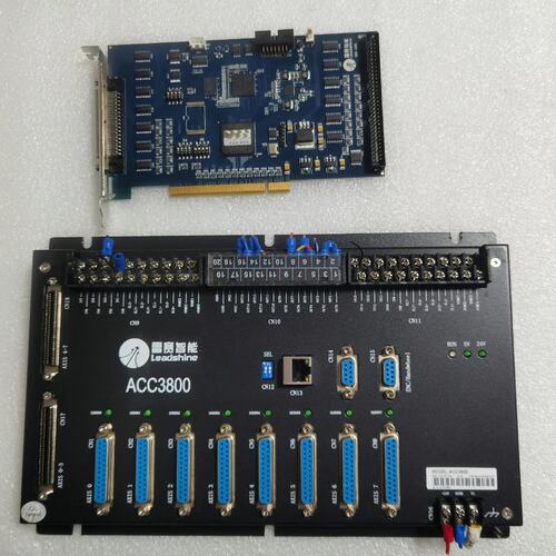 议价雷赛DMC3800八轴控制卡！接线盒加一根连接线成色如图还有