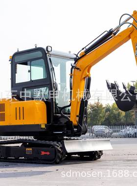 出口意大利农用小挖机 履带式3吨工程小勾机 HT30小型果园挖掘机