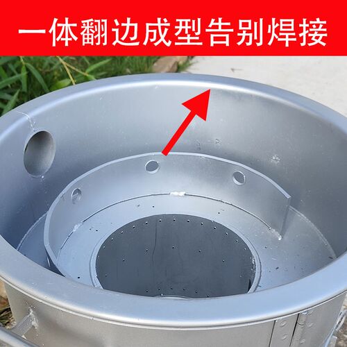 无烟柴火灶农村家用汽化炉酿酒宴会酒席带灰N斗饭店农庄猛火柴火