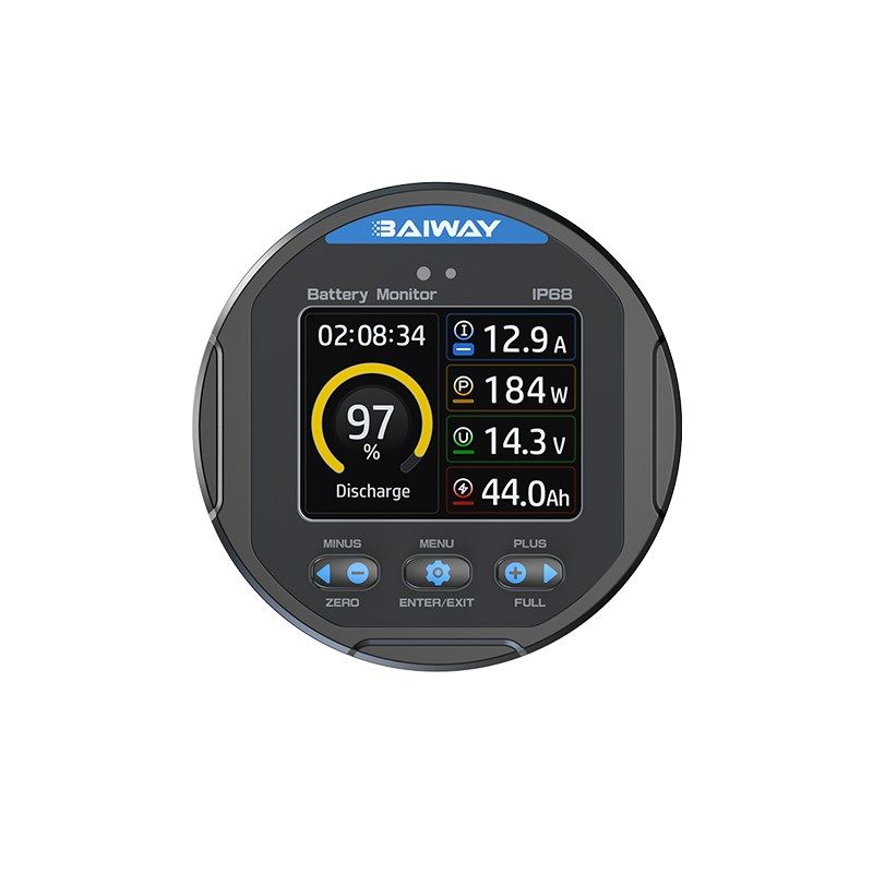 TR24彩屏铅酸锂电池电动车三轮车库仑计电量显示器电X池容量检测,五金/工具,电池测试仪,淘宝优惠券,粉丝福利购,淘宝优惠卷