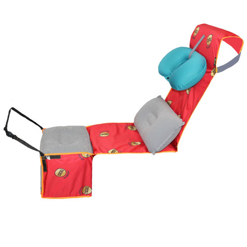 坐长途飞行机上充气睡觉神器u型颈枕头I便携歇脚垫足踏腰垫护脖子