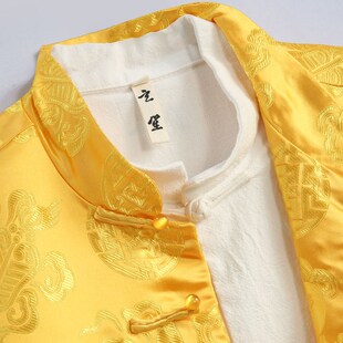 长袖 春季 手工盘扣葫芦提H花外套国潮改良开衫 男中式 上 中国风唐装