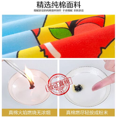 纯棉儿童枕头 3-5-6岁u以上幼儿园小学生专用小孩枕头午睡透气四