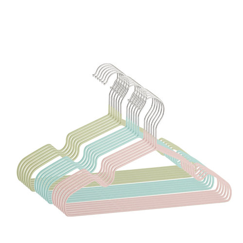 婴儿衣架晾衣架晒宝宝小号t新生儿衣服家用儿童浸塑防滑小孩凉衣