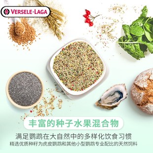 比利时凡赛尔鹦鹉粮虎皮饲料加纳利混G合鸟粮玄凤小太牡丹谷子鸟