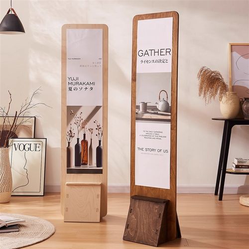 门口广告牌展示牌展架立式落地式折叠亚克L力立牌可定制宣传海报