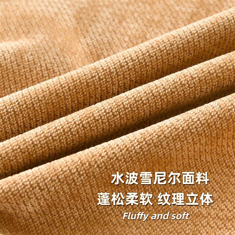 雪尼尔大靠背垫沙发靠枕床头x软包防撞榻榻米床靠包飘窗靠垫轻奢