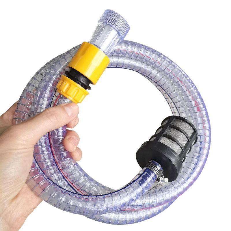 家用洗车机进水管高压p洗车水枪吸水软管洗车泵进水口奶嘴配件套