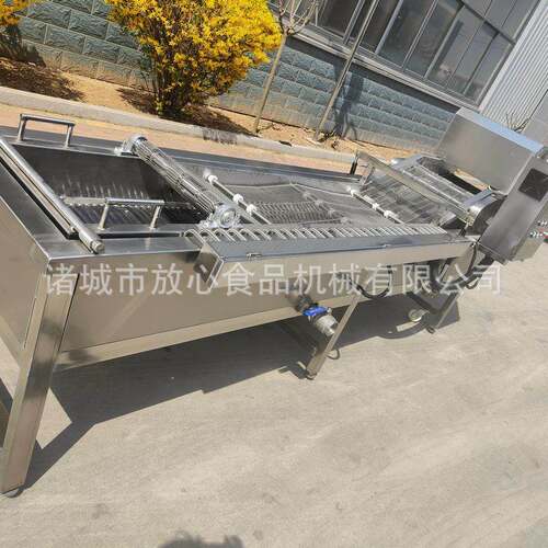 多功能油炸机商用 臭豆腐薯条麻花油炸流水线 大型薯片油炸机