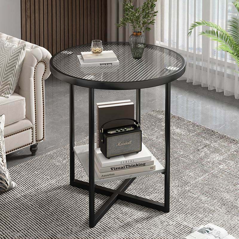 边几沙发边柜床头柜置物架铁艺客厅小茶几小圆桌子茶桌家用小茶台,户外/登山/野营/旅行用品,露营折叠箱,淘宝优惠券,粉丝福利购,淘宝优惠卷