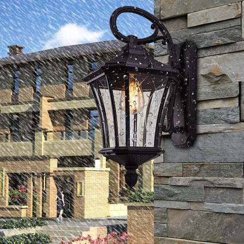 厂家现货欧式LED壁灯户外防水复古庭院墙壁灯酒店别墅阳台楼梯灯
