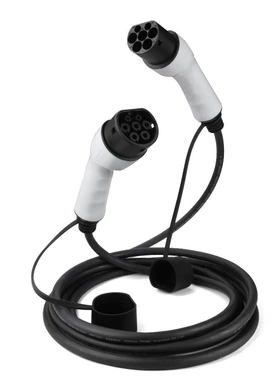 厂家定制欧标EVCHARGER新能源电动汽车便携式充电桩延长线16A/32A