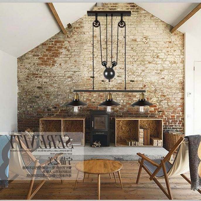 Loft复古工业风火锅店咖啡厅酒吧餐厅服装店可升降伸缩铁艺吊灯,家装灯饰光源,餐厅/卧室/书房吸顶灯,淘宝优惠券,粉丝福利购,淘宝优惠卷