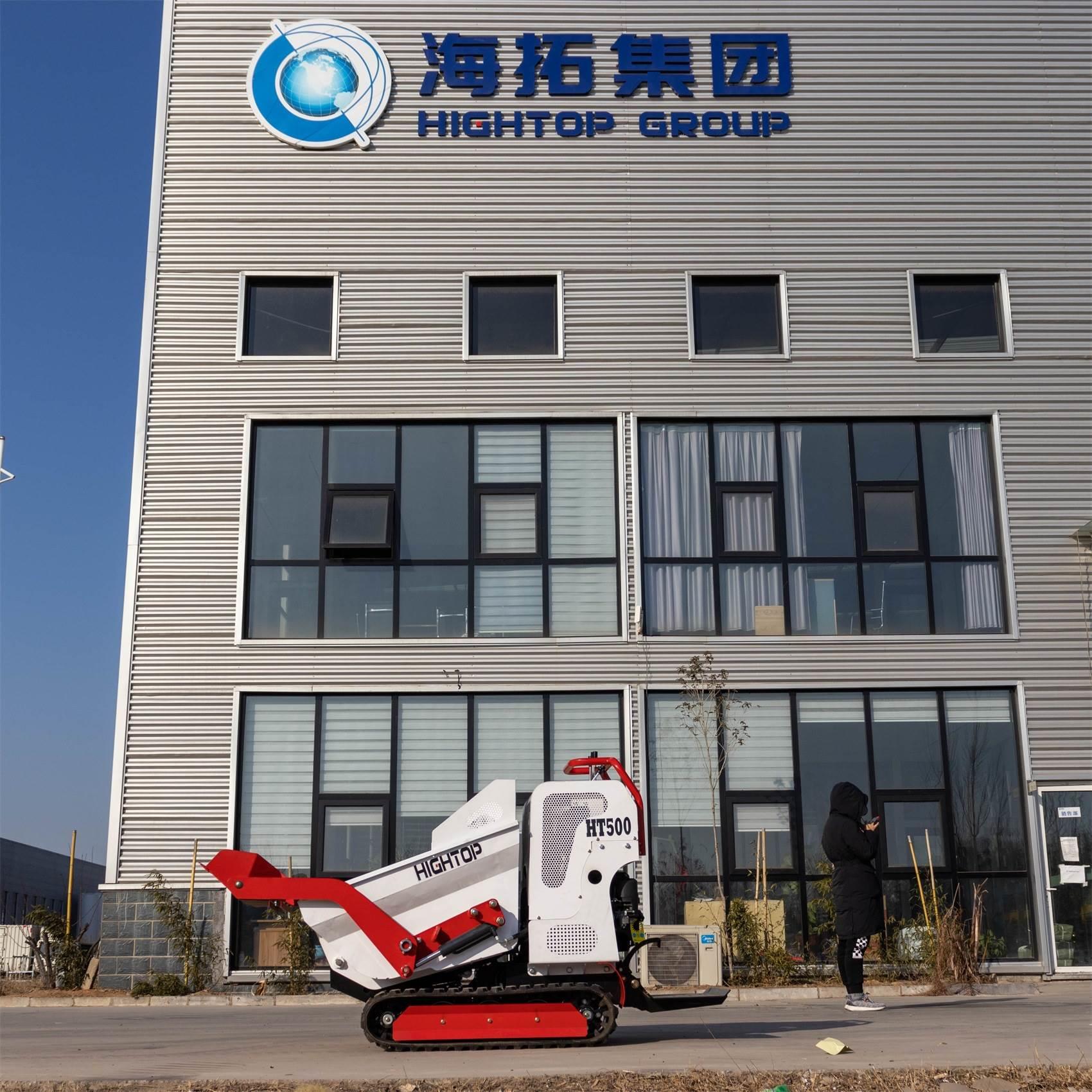 燃油动力智能履带翻斗车 全自动液压自卸车 出口波兰Tipper tru