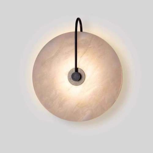 北欧简约云石壁灯创意客厅卧室床头酒店背景墙过道设计师轻奢壁灯