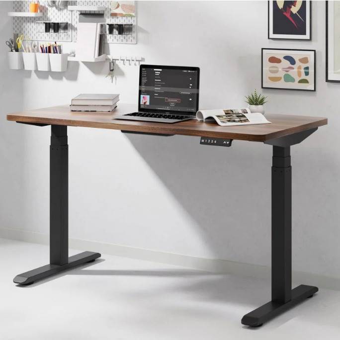 升降桌电动双电机升降桌腿电动办公室升降电脑桌智能升降桌架厂家