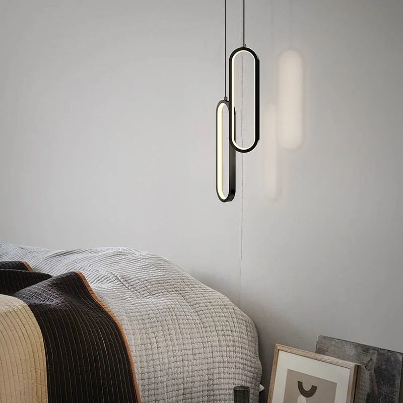 意式极简卧室床头小吊灯现代简约创意ins风装饰led吧台灯餐厅灯具