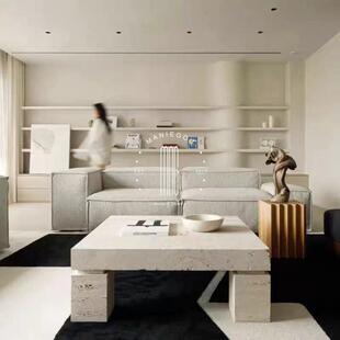 黄洞石茶几案几室外条凳长石户外复古石头雕塑台底座庭院摆台架子