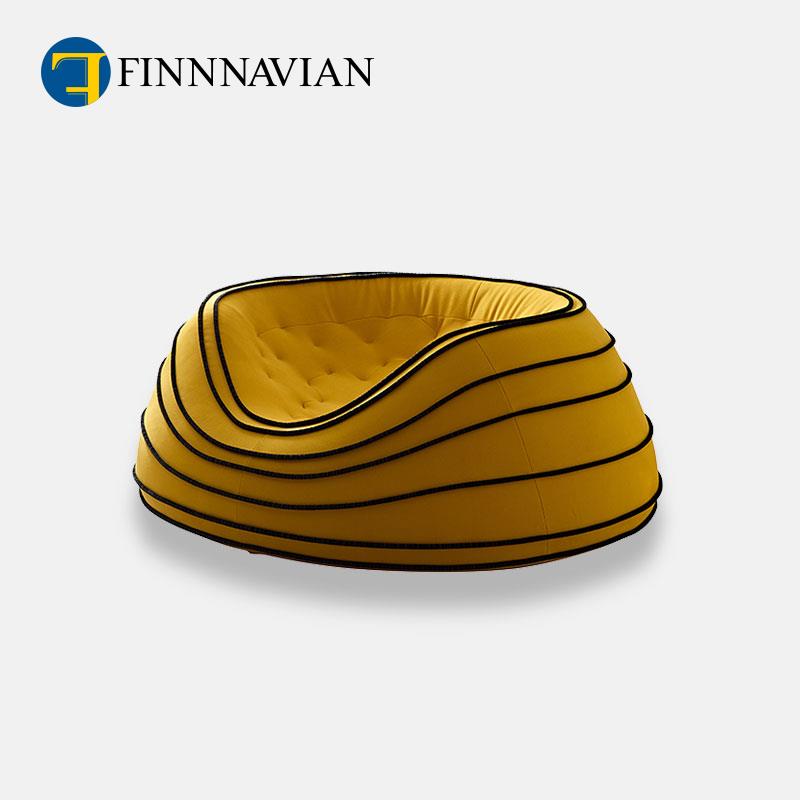 芬纳维亚ART 简约客厅休闲蛋挞椅沙发Rosa家用阳台懒人卧室挞挞椅