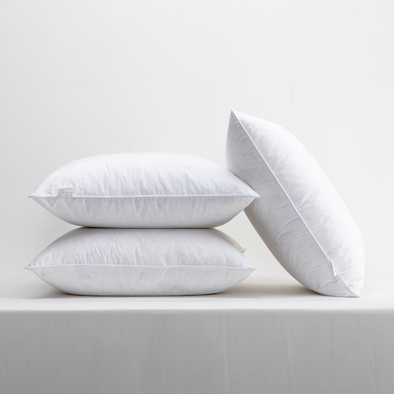 和年美家鹅毛羽绒抱枕芯床头靠垫芯沙发靠背办公室靠枕内胆方枕芯