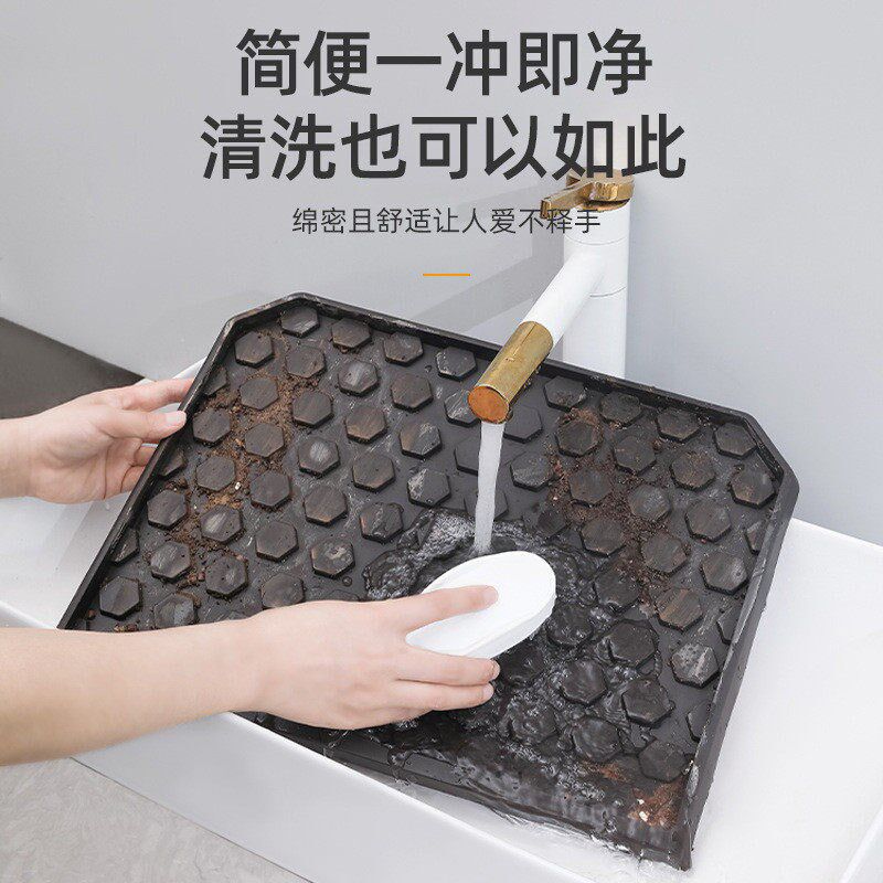 家用消毒地垫干湿分离地垫进门口脚垫擦鞋底门垫自动清洁吸水门垫