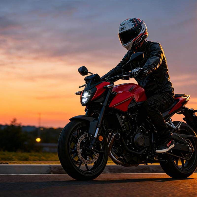NX500/400/CB500F/400F大灯升级总成无损直上摩托车灯光升级安装