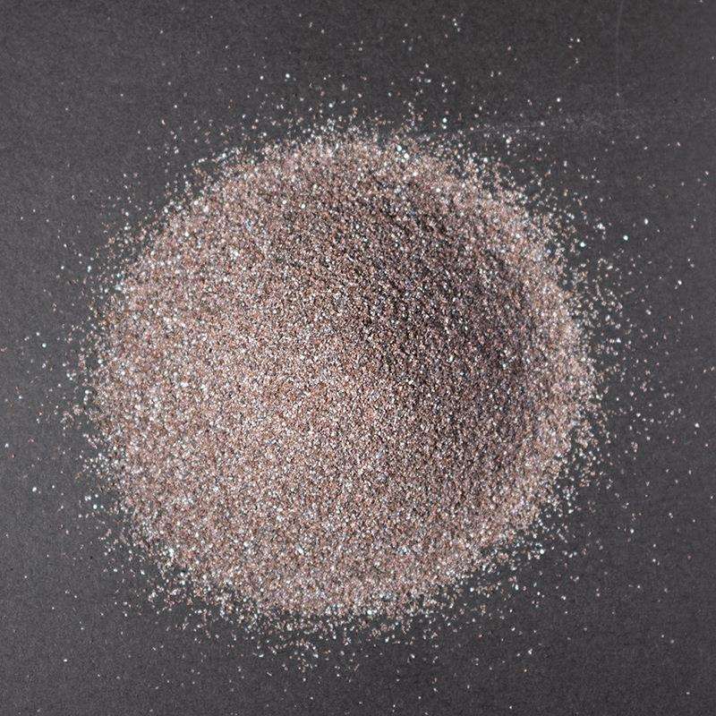 一级棕刚玉段砂耐火材料浇注料喷砂除锈专用棕刚玉段砂