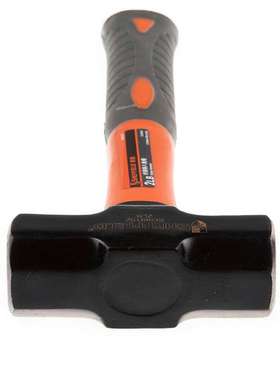 SHEFFIELD/钢盾纤维柄八角锤2LB重型石工拆墙开凿防震锤S089102