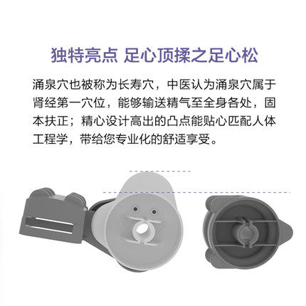 荣泰足疗机美足脚底按摩器家用全自动揉捏热敷全身脚部气囊足疗仪