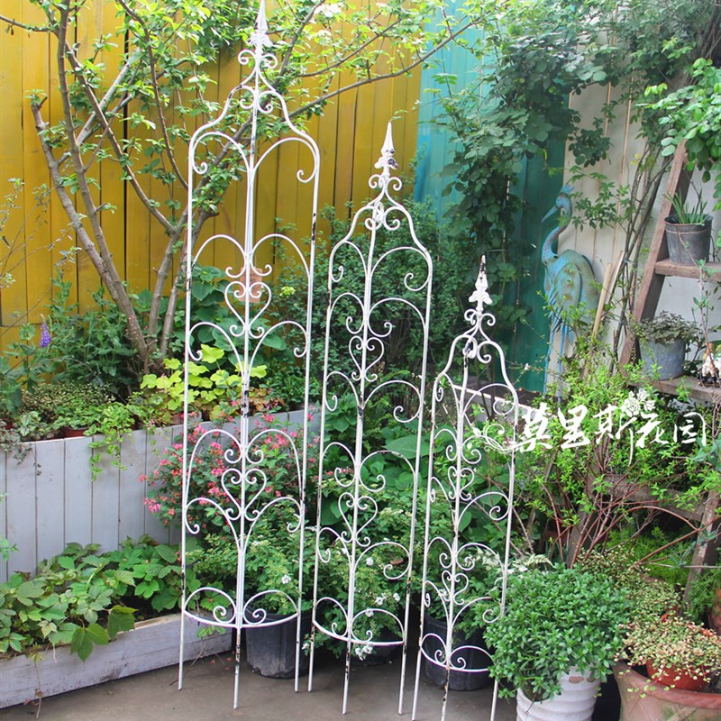莫里斯花园出品订单花园杂货植物攀爬架铁线莲欧月爬藤架支撑架