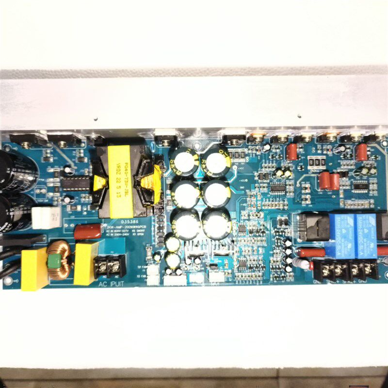立体声500W+500W桥接单声道1KW大功率数字功放板带开关电源一体板
