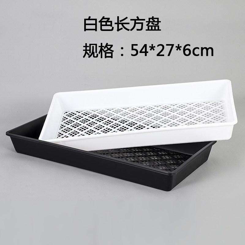 种植盘苗盘芽苗盘石斛盘长方盘育苗托盘正方盘芽菜盘育苗盘包邮