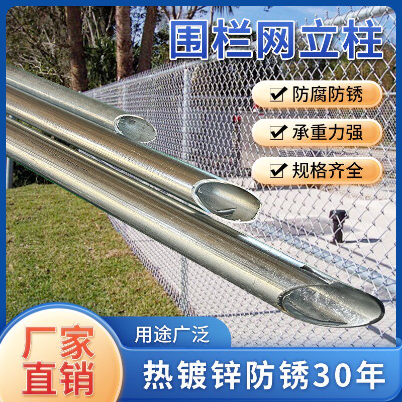 围栏立柱杆2*2镀锌钢管空心圆管25*25方管1寸支撑杆爬藤葡萄架6分图片