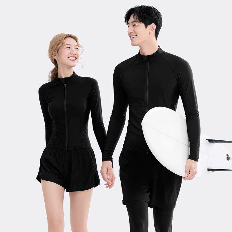 情侣潜水服水母衣服湿衣2026新款冲浪服速干浮潜男女防晒长袖泳衣