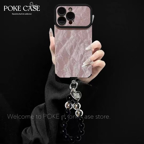 大视窗雪山紫毛皮适用苹果手机壳