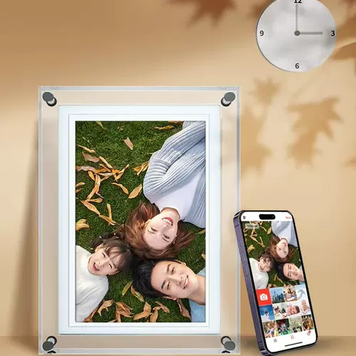 Акриловая цифровая фоторамка, умный электронный фотоальбом, постер, подарок на день рождения, делается под заказ