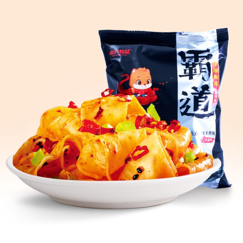 三只松鼠红油面皮115gx3袋超大腕