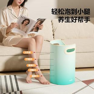 新款家用泡脚桶旅行便携可折叠足浴桶养生洗脚高深锅小腿泡脚盆